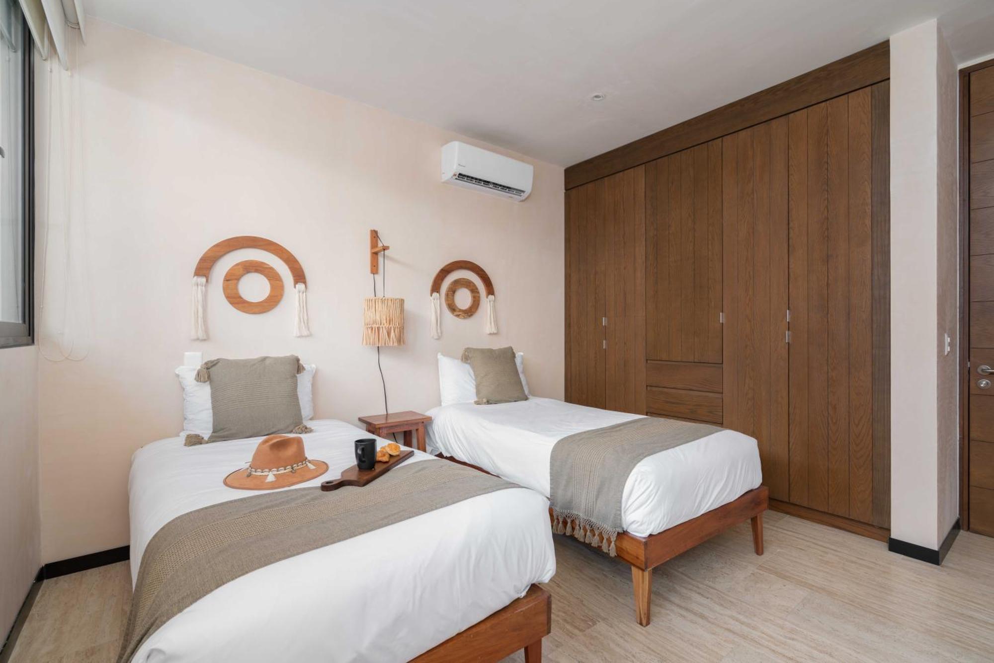 Extraordinary 2Br Apartment In Fully Equipped Hotel In Tulum ตูลุม ภายนอก รูปภาพ