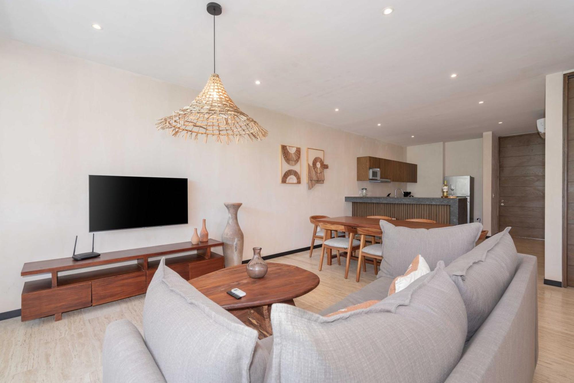Extraordinary 2Br Apartment In Fully Equipped Hotel In Tulum ตูลุม ภายนอก รูปภาพ
