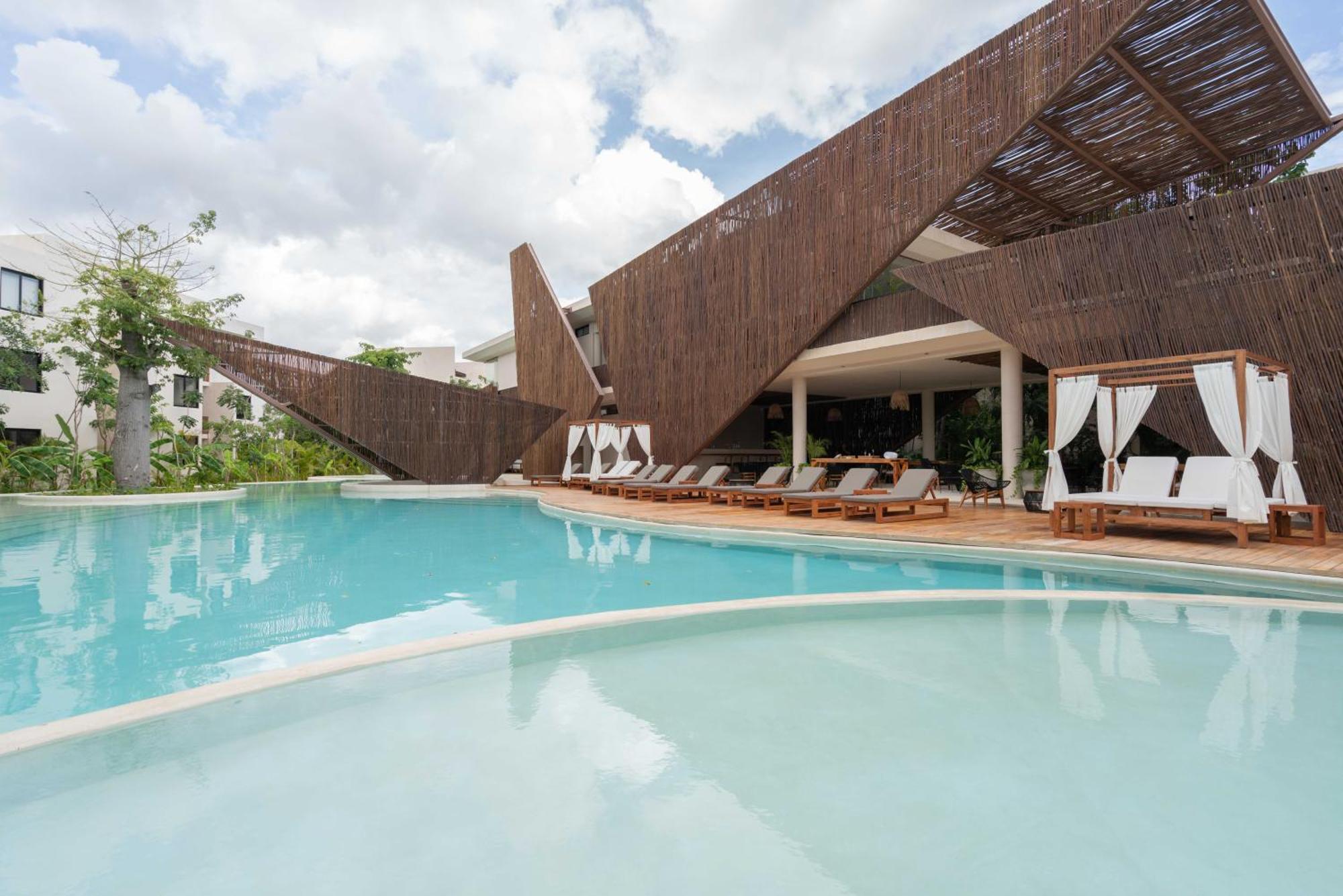 Extraordinary 2Br Apartment In Fully Equipped Hotel In Tulum ตูลุม ภายนอก รูปภาพ