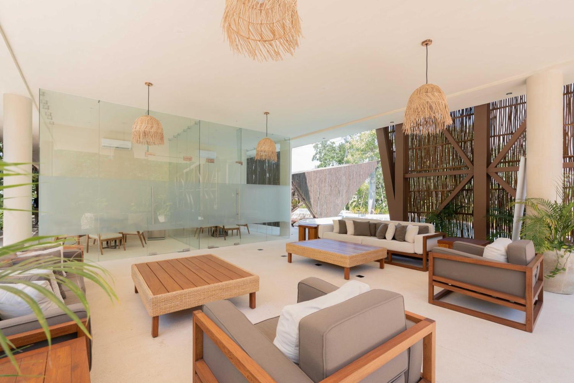 Extraordinary 2Br Apartment In Fully Equipped Hotel In Tulum ตูลุม ภายนอก รูปภาพ
