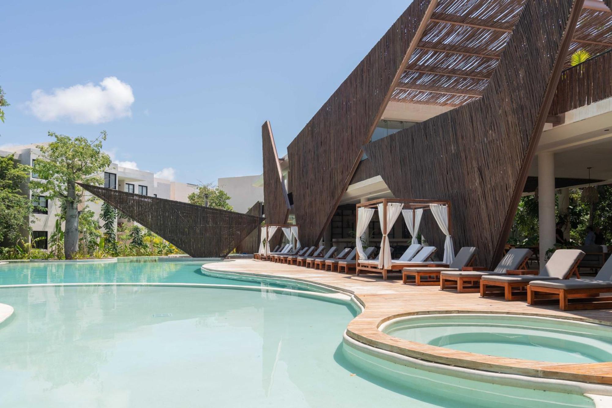 Extraordinary 2Br Apartment In Fully Equipped Hotel In Tulum ตูลุม ภายนอก รูปภาพ